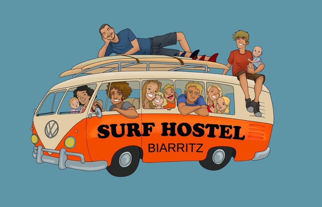 Surf Hostel Biarritz Luaran gambar
